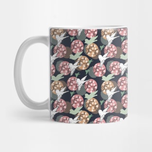 Geometric Nature Animal and Floral Pattern Art Alternate Design Mug